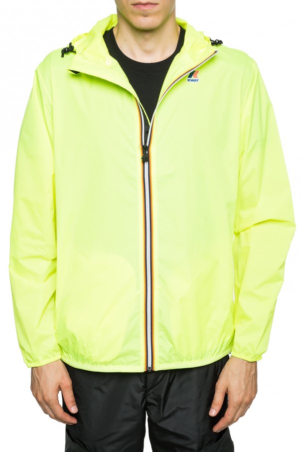 Neon Rain jacket with logo KWAY Vitkac GB
